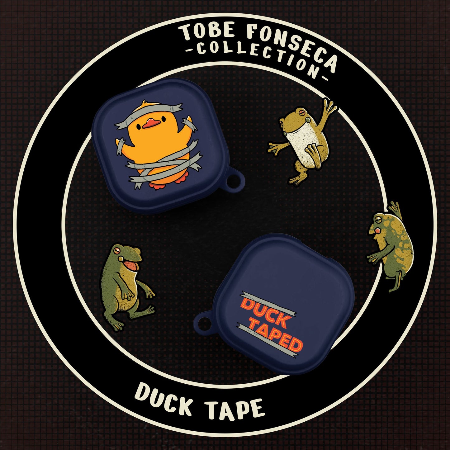 Affinity Bands X Tobe Fonseca HDX Samsung Galaxy Buds Pro & Buds Live Case Cover