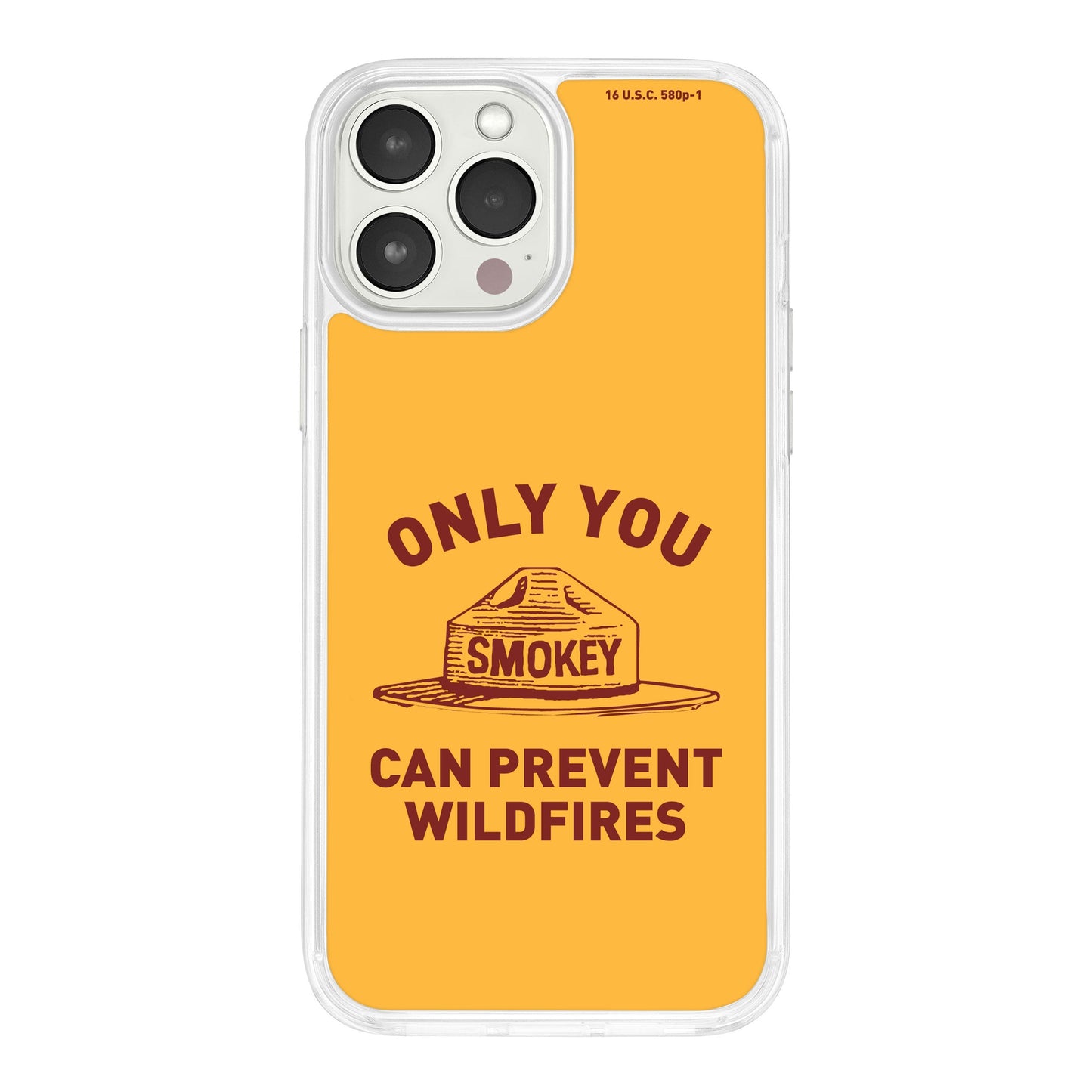 Smokey Bear Classic HD Apple iPhone 12 Series Mag-Safe Phone Case