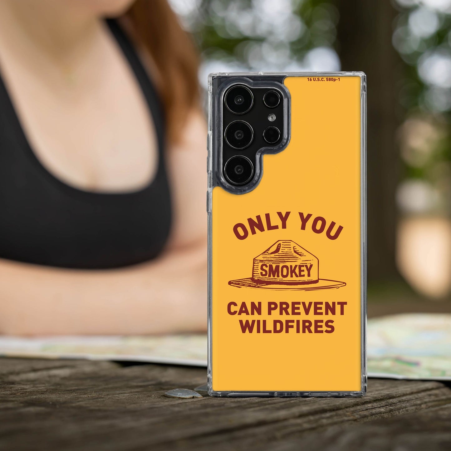 Smokey Bear Classic HD Samsung Galaxy S23 Phone Case