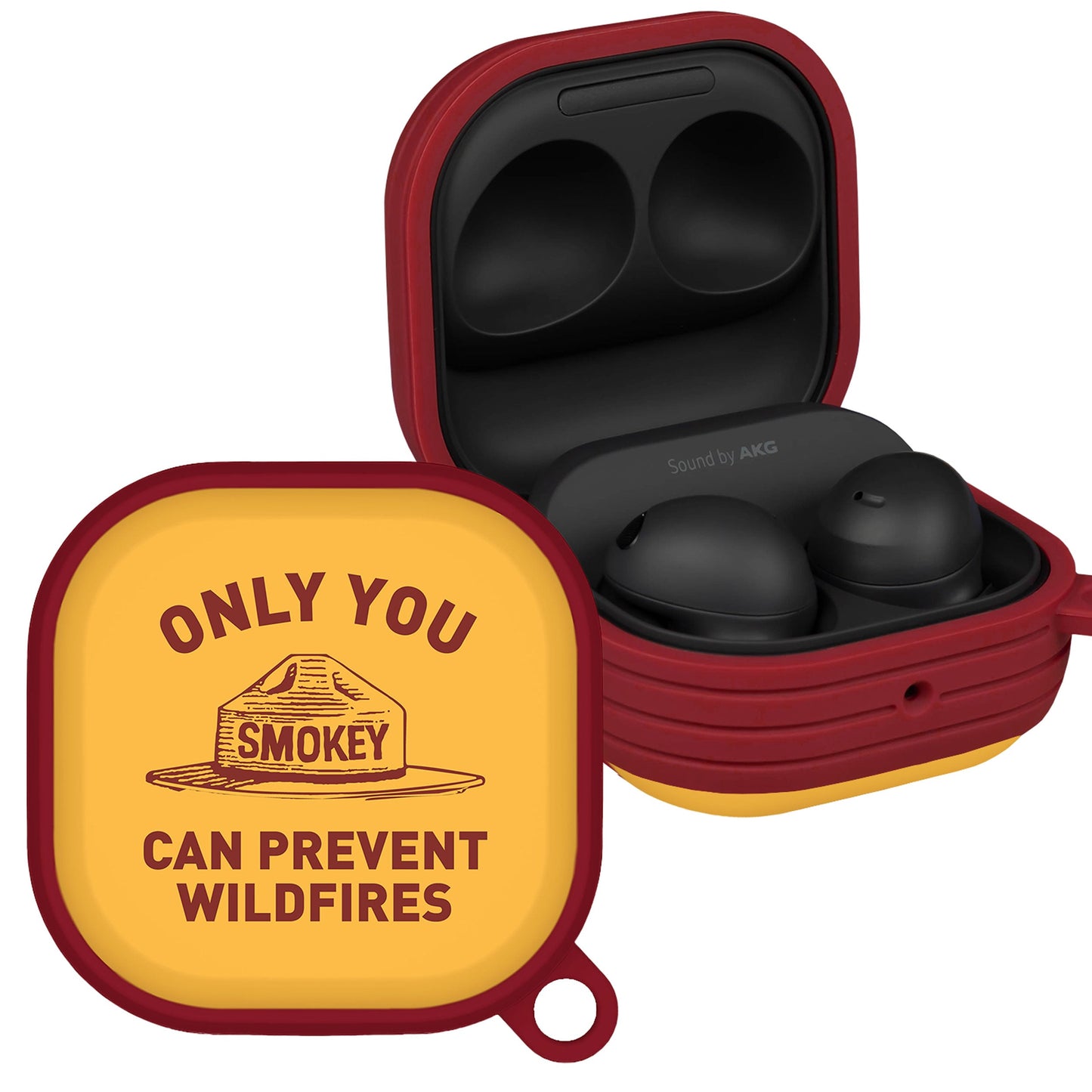 Smokey Bear Classic HDX Samsung Galaxy Buds Pro & Buds Live Case Cover