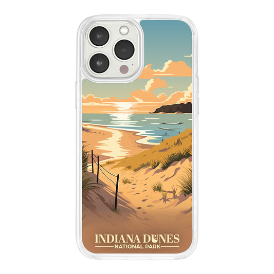 National Parks Indiana Dunes HD Apple iPhone 13 Series Mag-Safe Phone Case