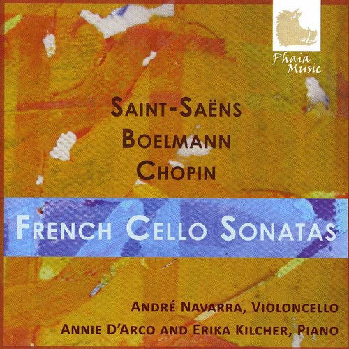 Saint-saens / Boelmann / Navarra / Kilcher - French Cello Sonatas - Music CD