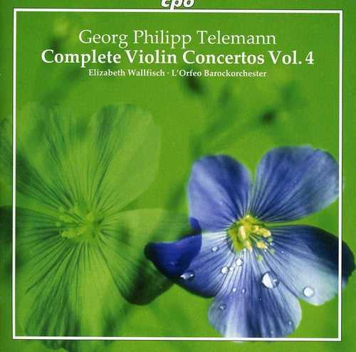 Telemann / L'orfeo Barockorchester / Wallfisch - Complete Violin Concertos 4 - Music CD