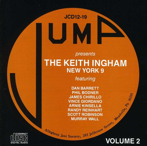 Ingham,keith & The New York 9 - Keith Ingham & The New York 9: 2 - Music CD