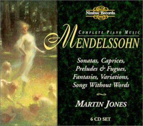 Mendelssohn / Jones - Piano Music - Music CD