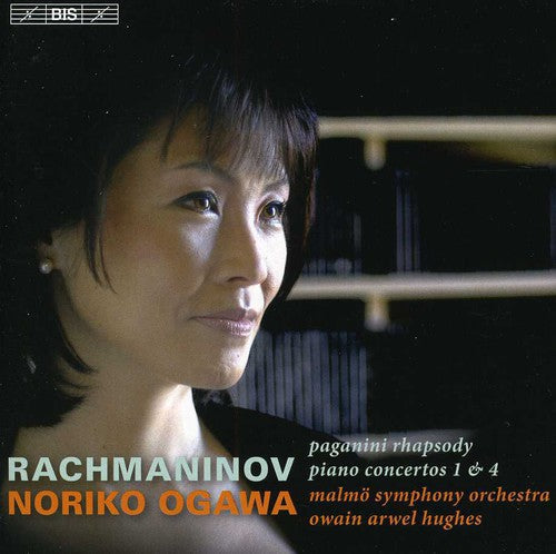 Rachmaninov / Ogawa / Malmo Sym Orch Hughes - Piano Ctos Nos 1 & 4 / Paganini Rhapsody - Music CD