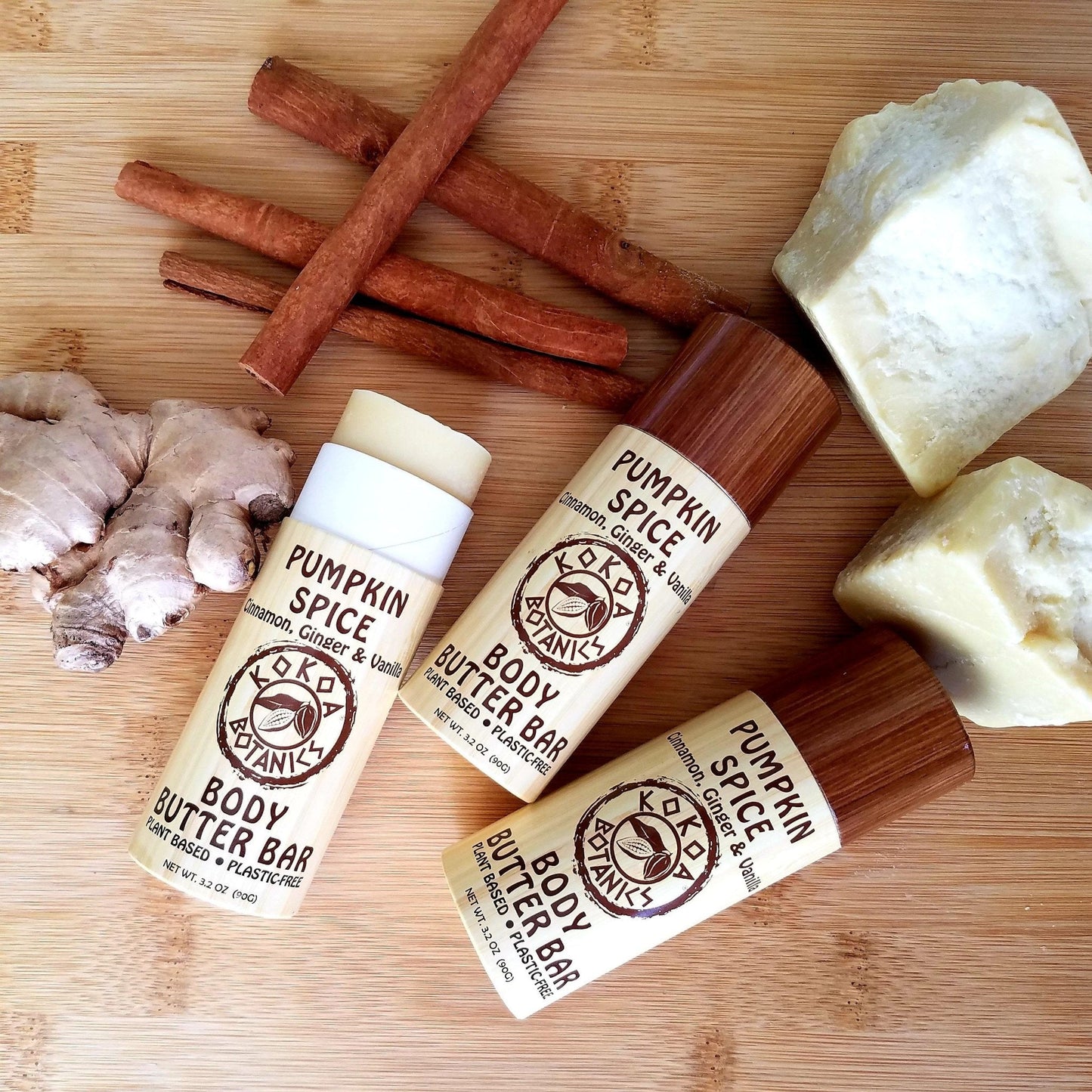 PUMPKIN SPICE - Lotion Bar - Body Butter - Plastic-free