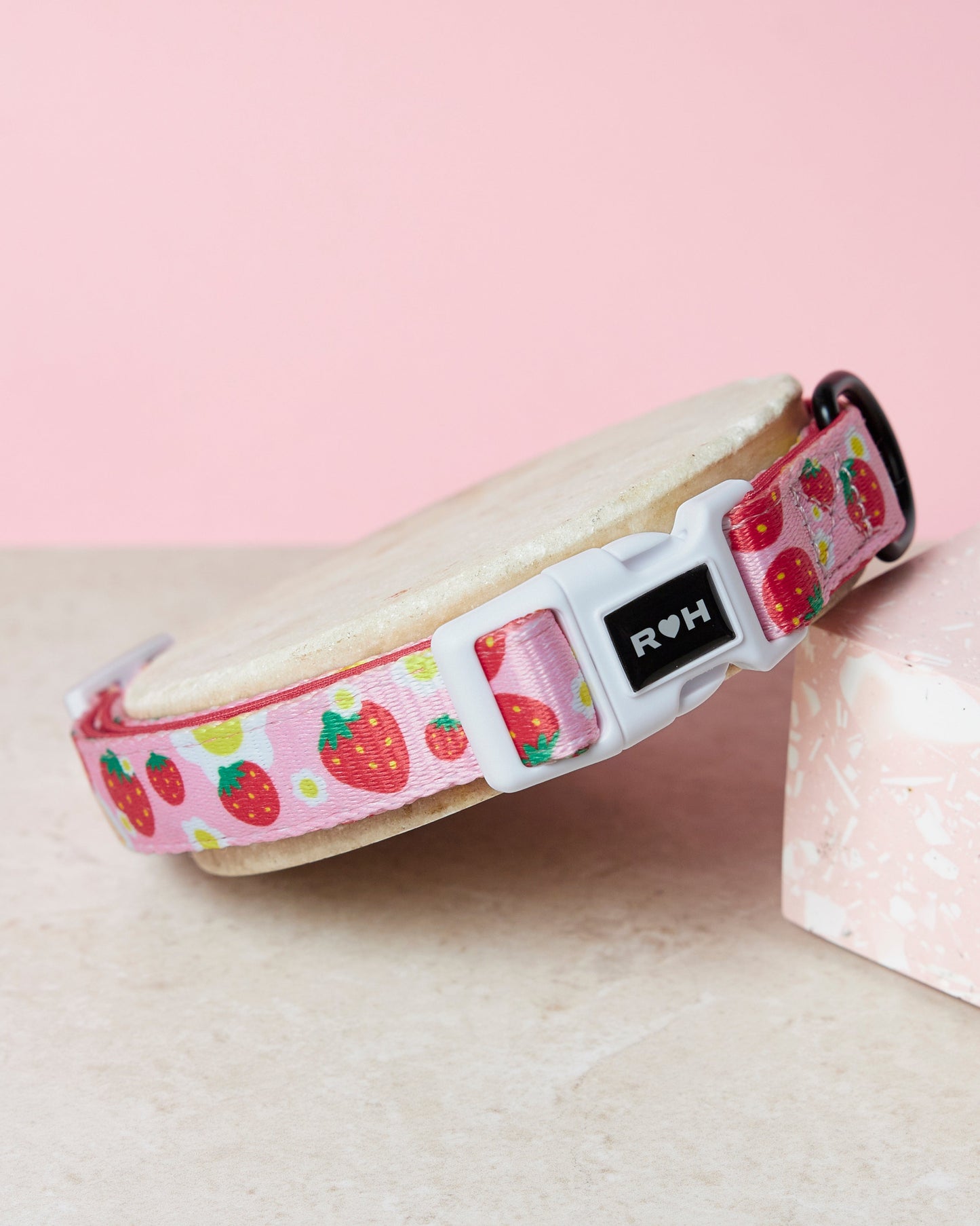 Strawberry Collar & Bowtie