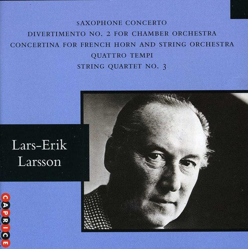 Larsson / Swedish Radio Symphony - Concerto For Alto Saxophone & Sting - Music CD