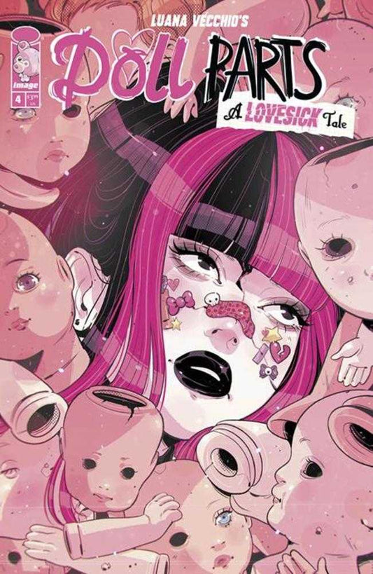 Doll Parts A Lovesick Tale #4 (Of 4) Cover B Luana Vecchio Doll Heads Variant (Mature)