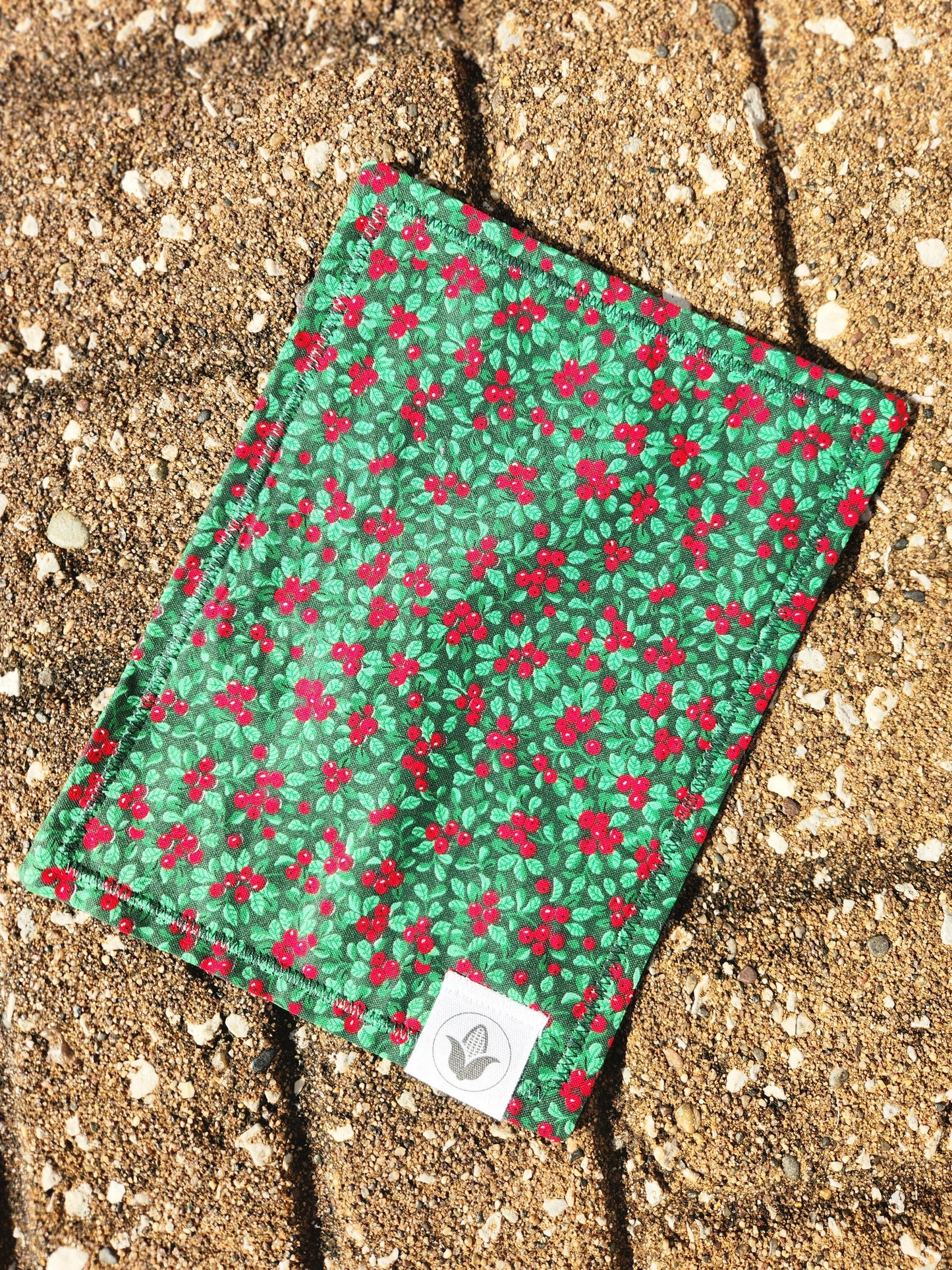 Christmas Holly Handkerchief