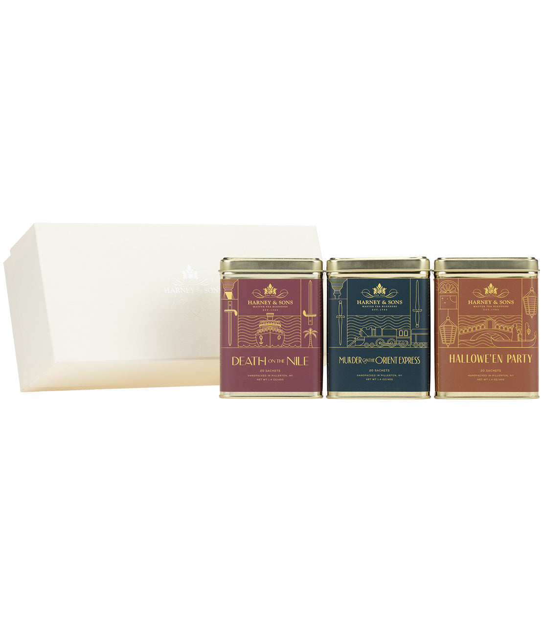Murder on the Orient Express Blend, Tin of 20 Sachets - Triathlete Store
