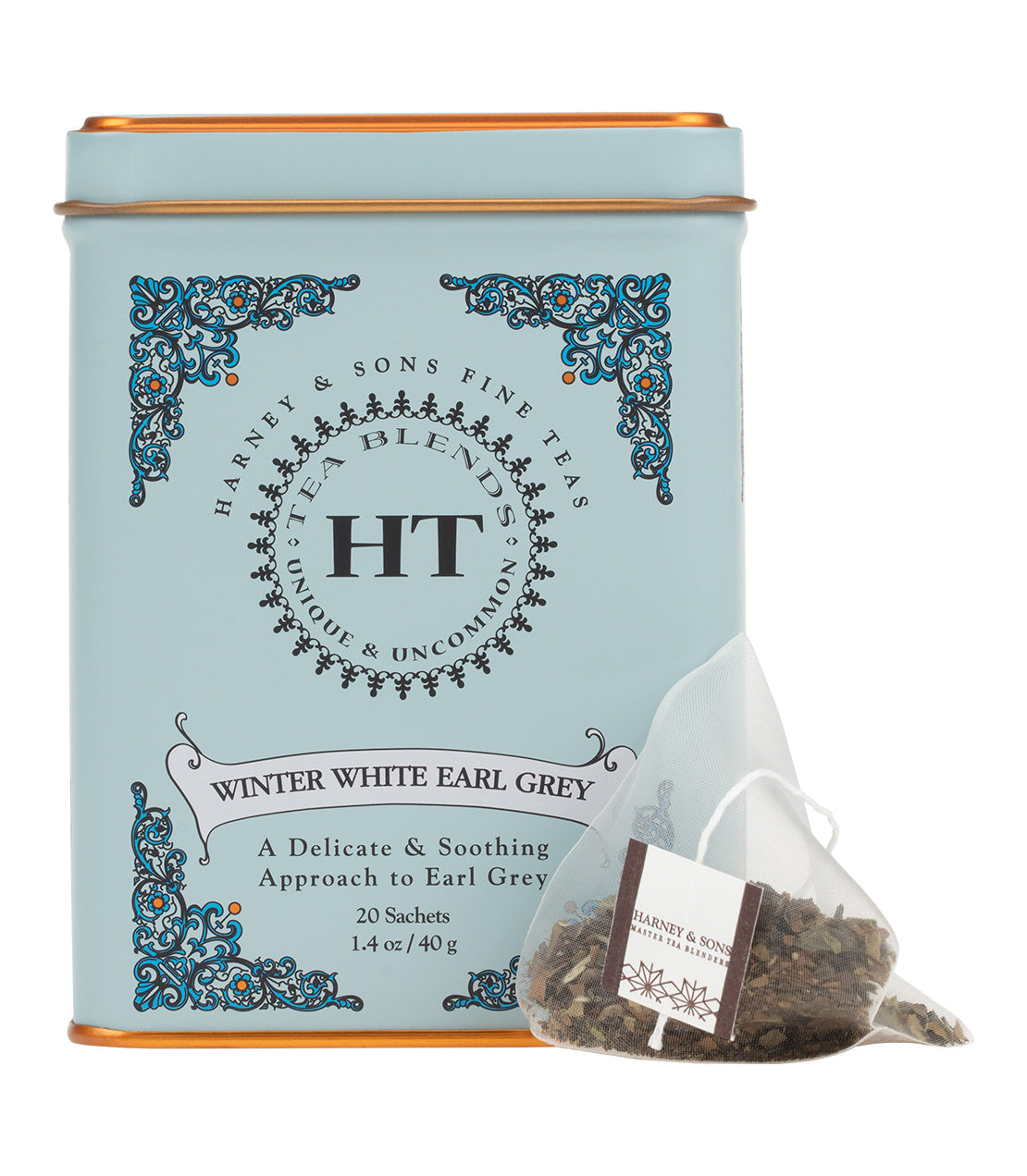 Winter White Earl Grey, HT Tin of 20 Sachets