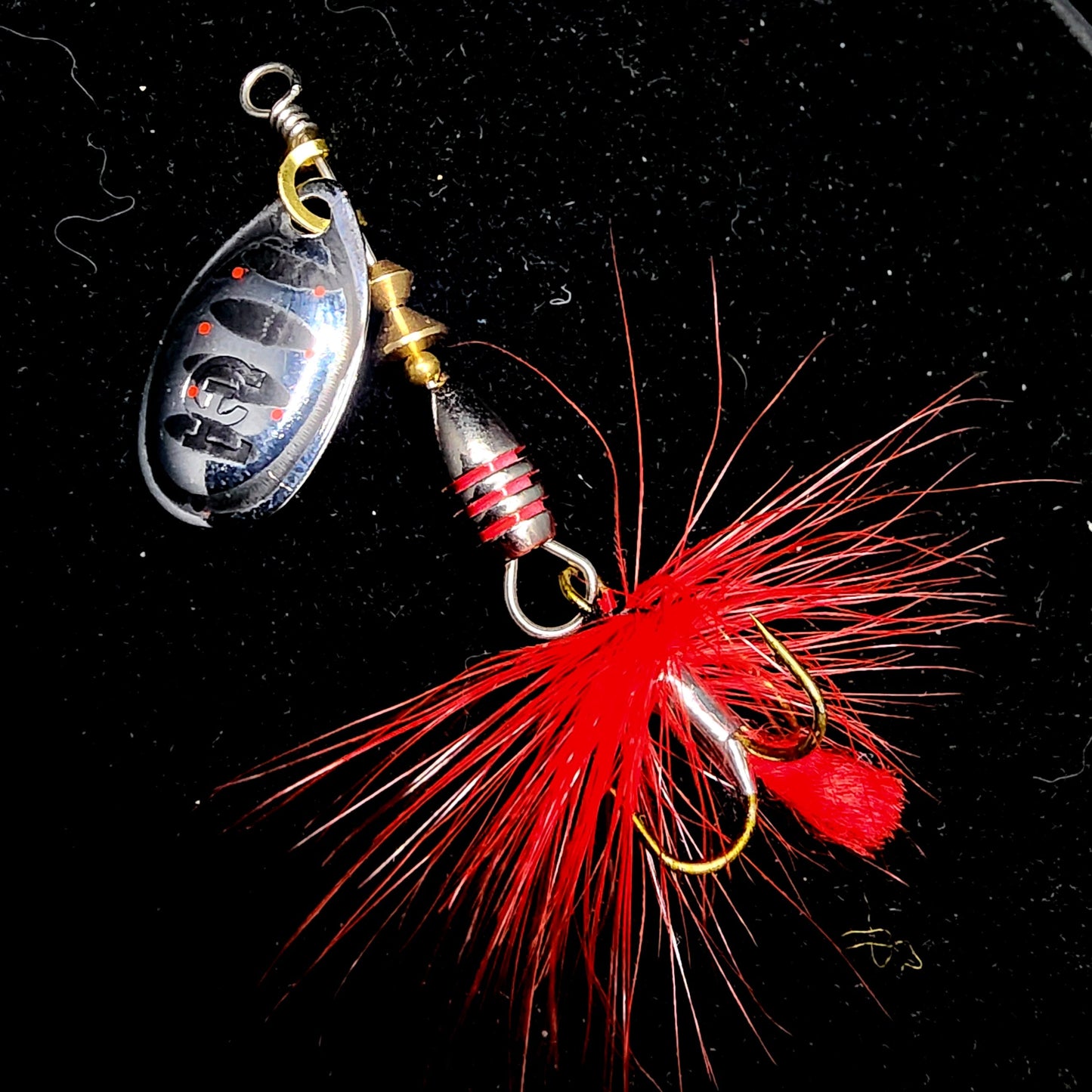 1/8oz Tungsten Inline Spinner "The Spin-N-Grin"