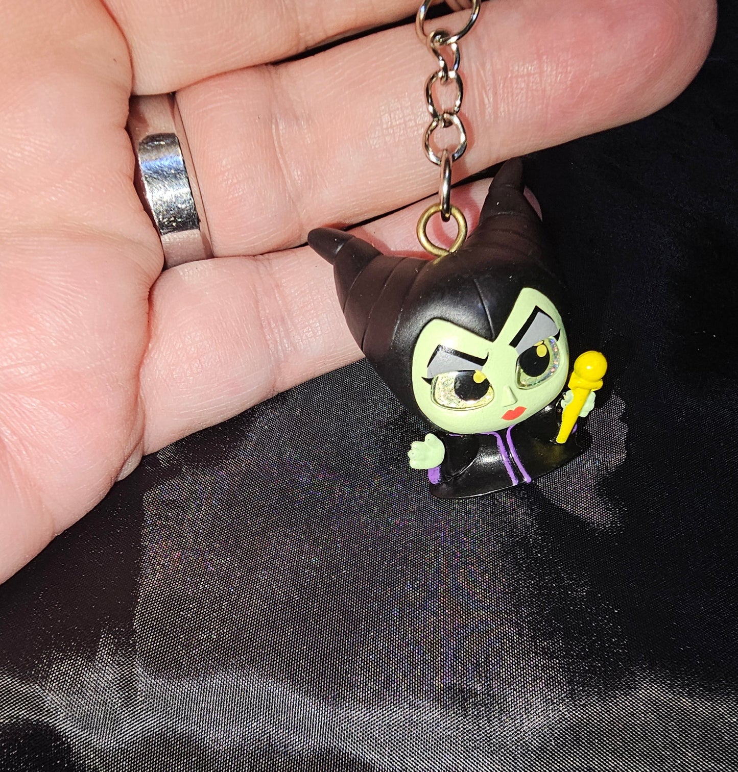 Maleficent keychain