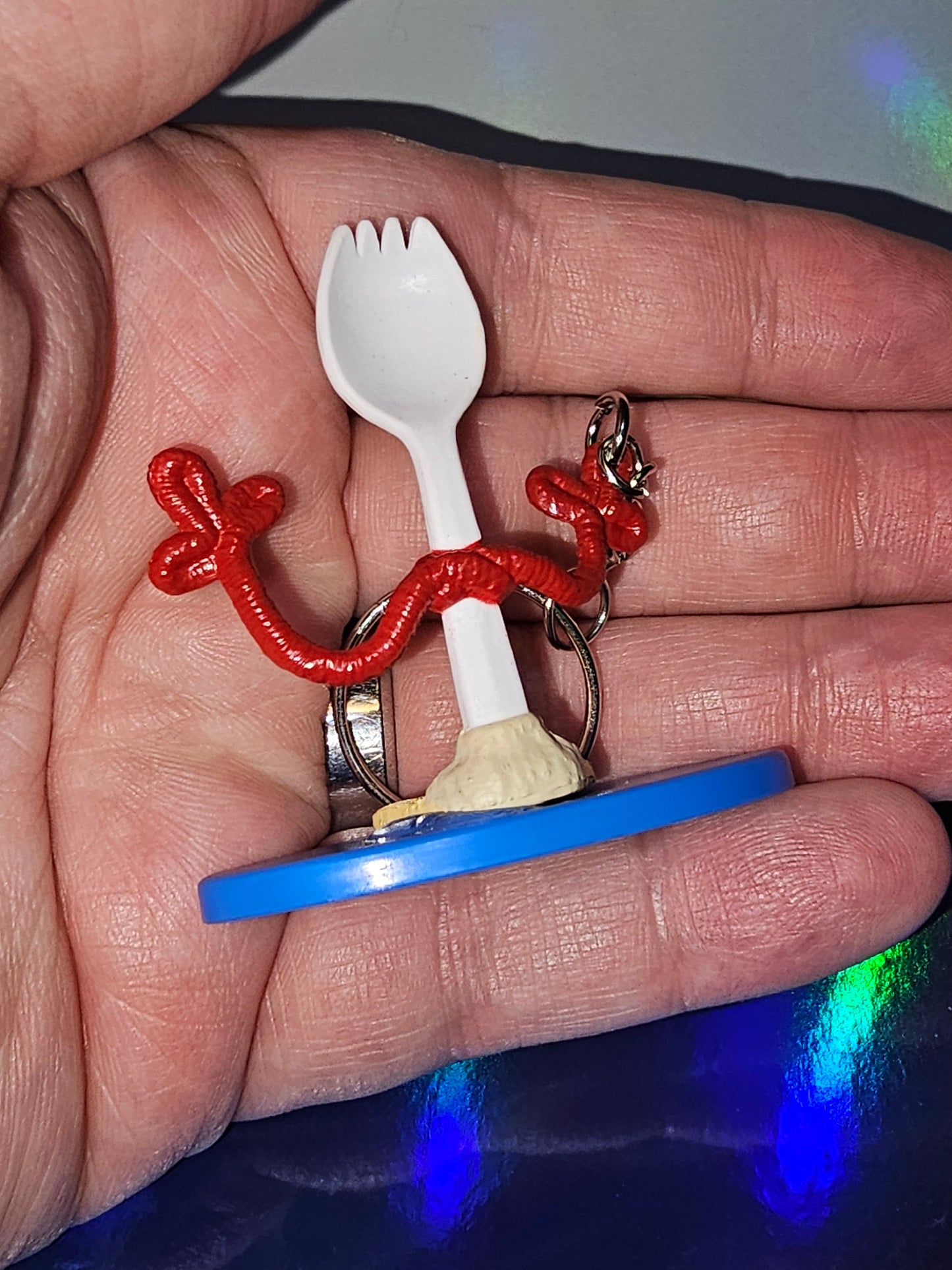 Forky keychain