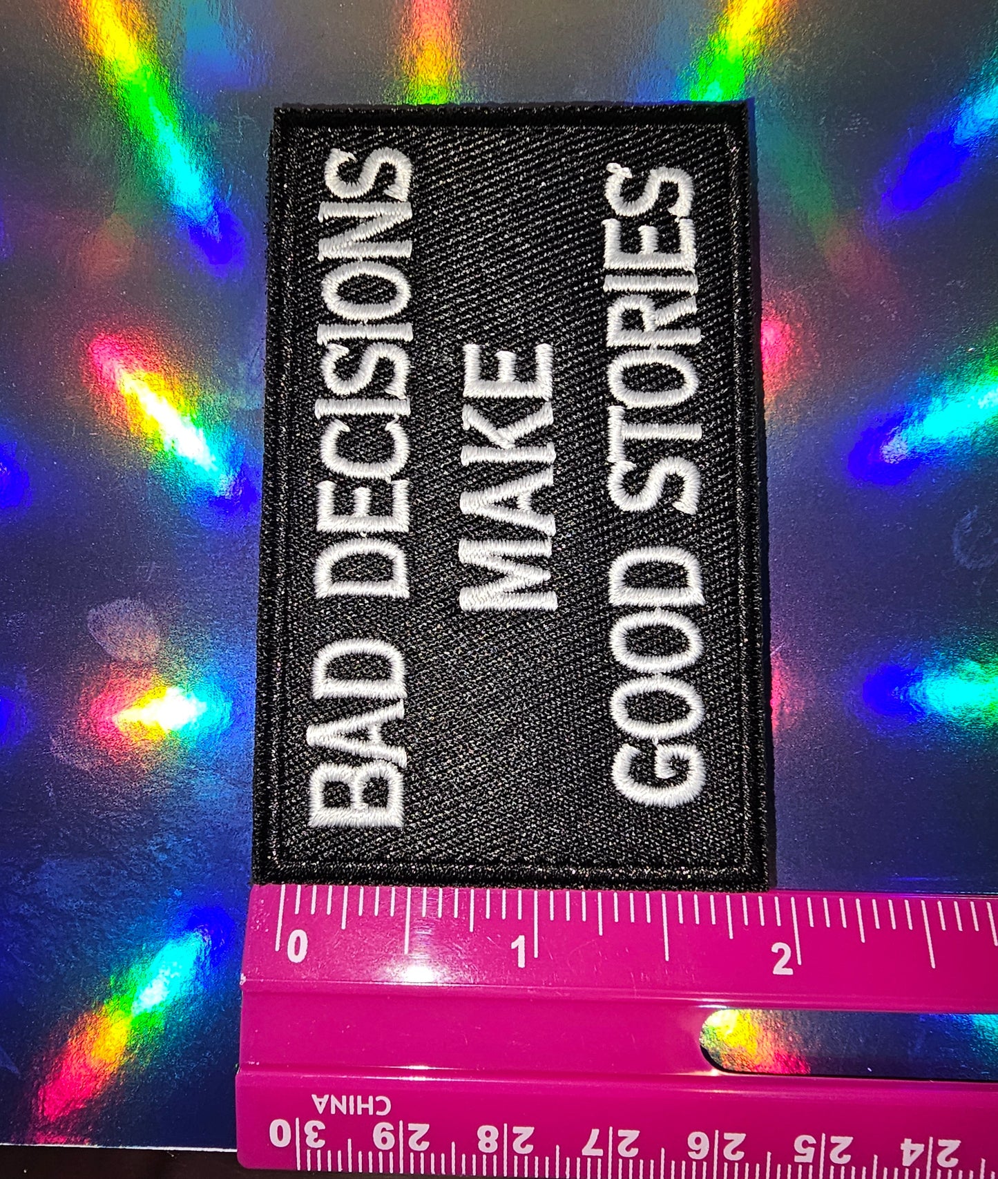 Patch - Bad Decisions Make Good Stories