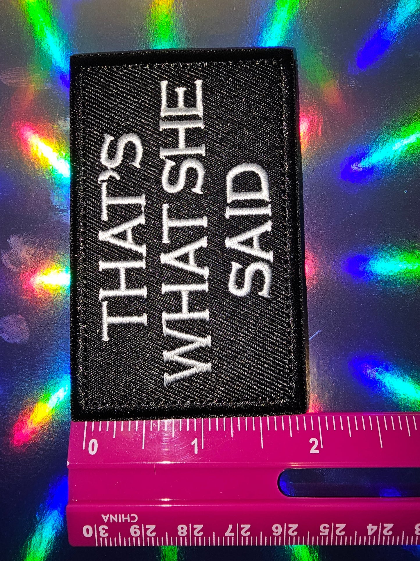 Patch - That's What She Said