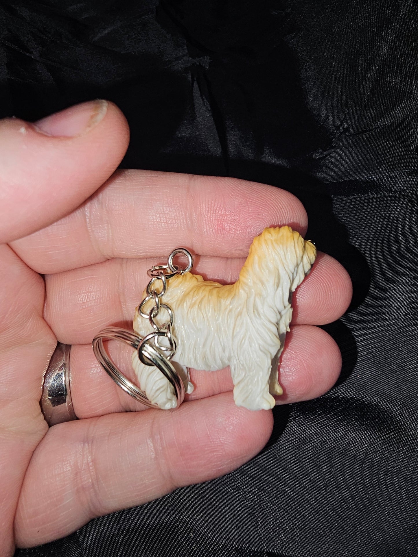 Dog Keychain - Sheep Dog