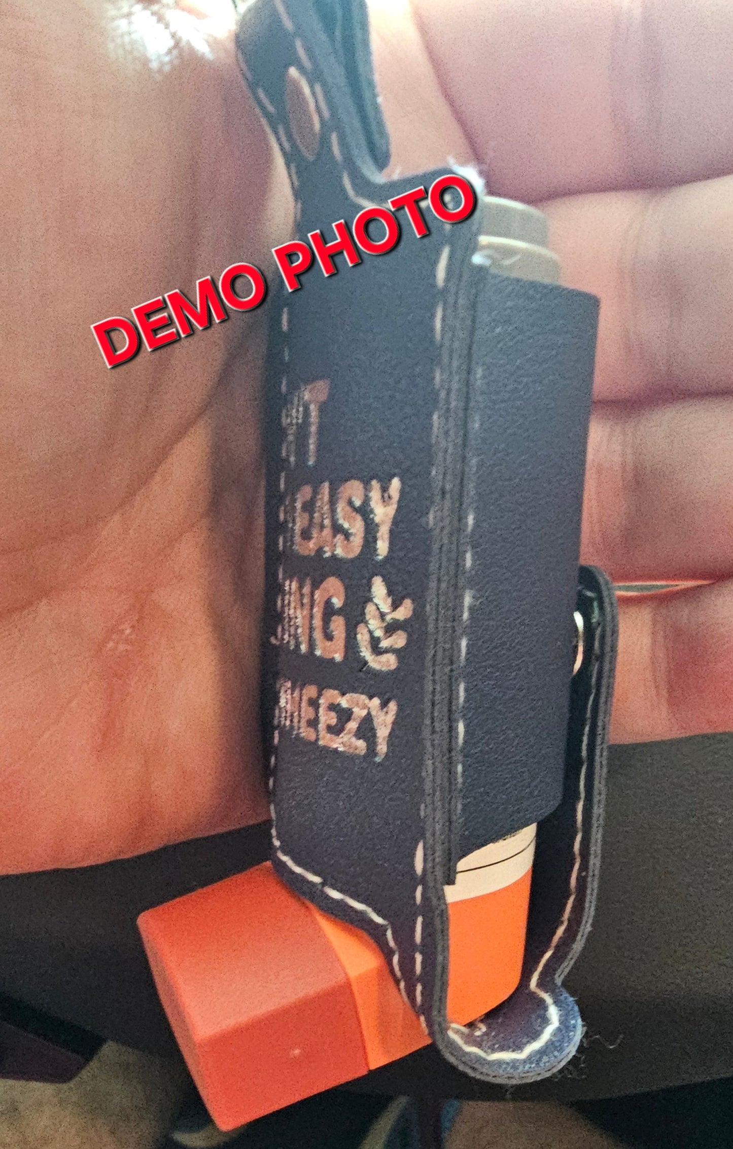 Holster keychain for inhalers