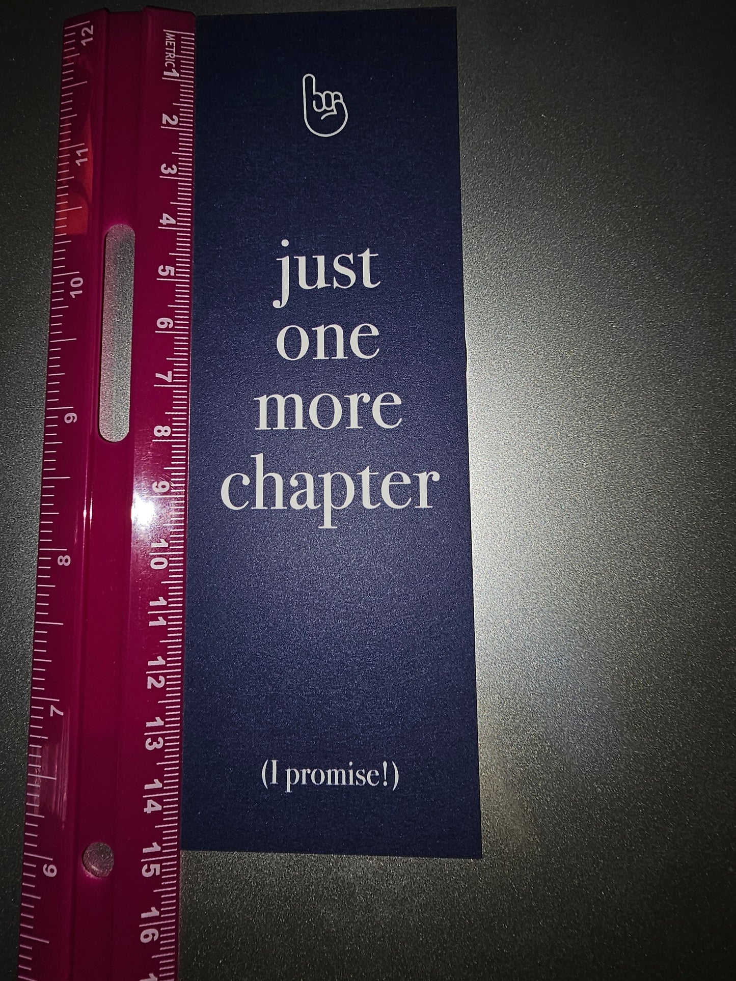 Bookmark - Just one more chapter