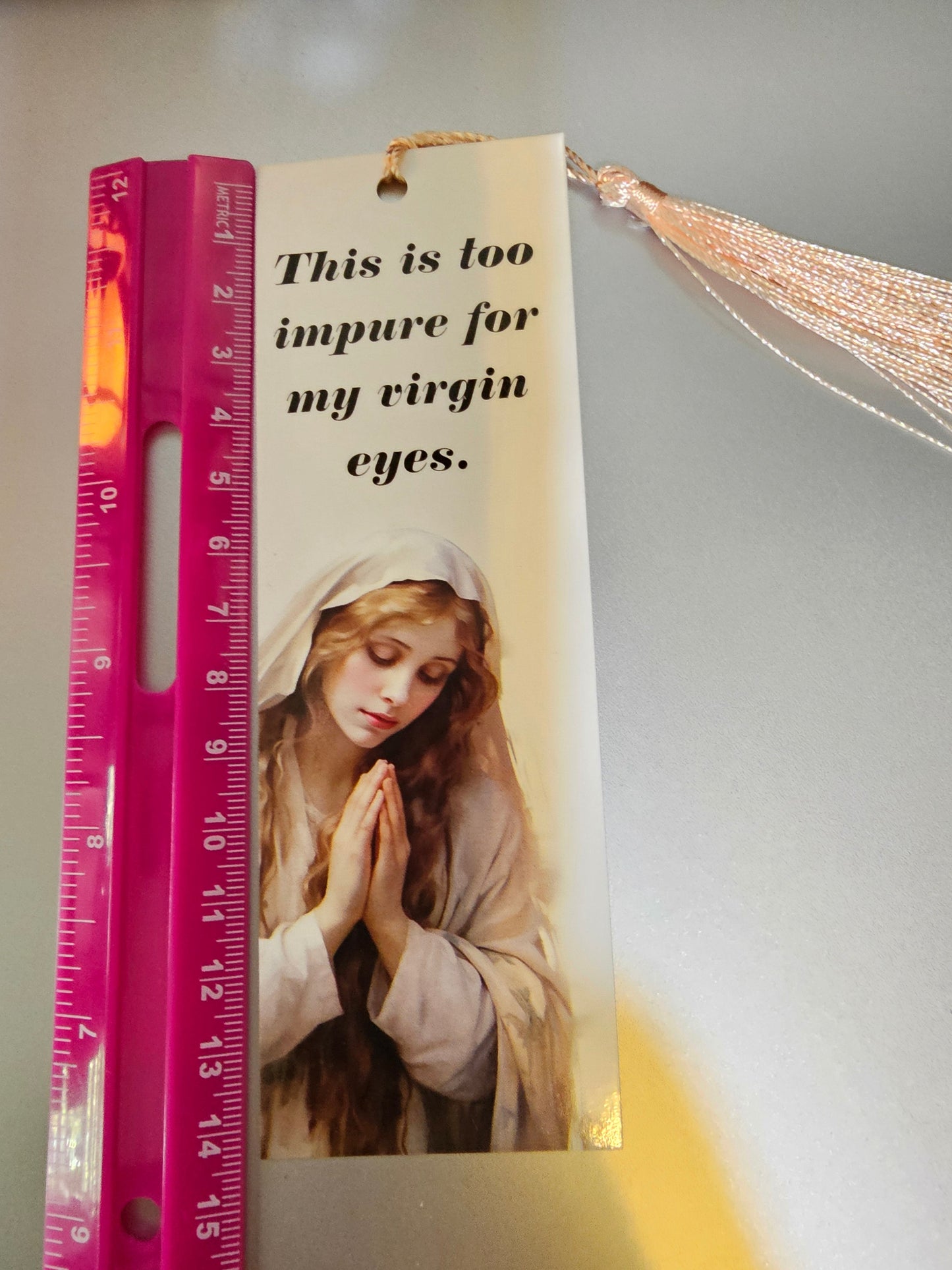 Bookmark - Mary - Virgin eyes