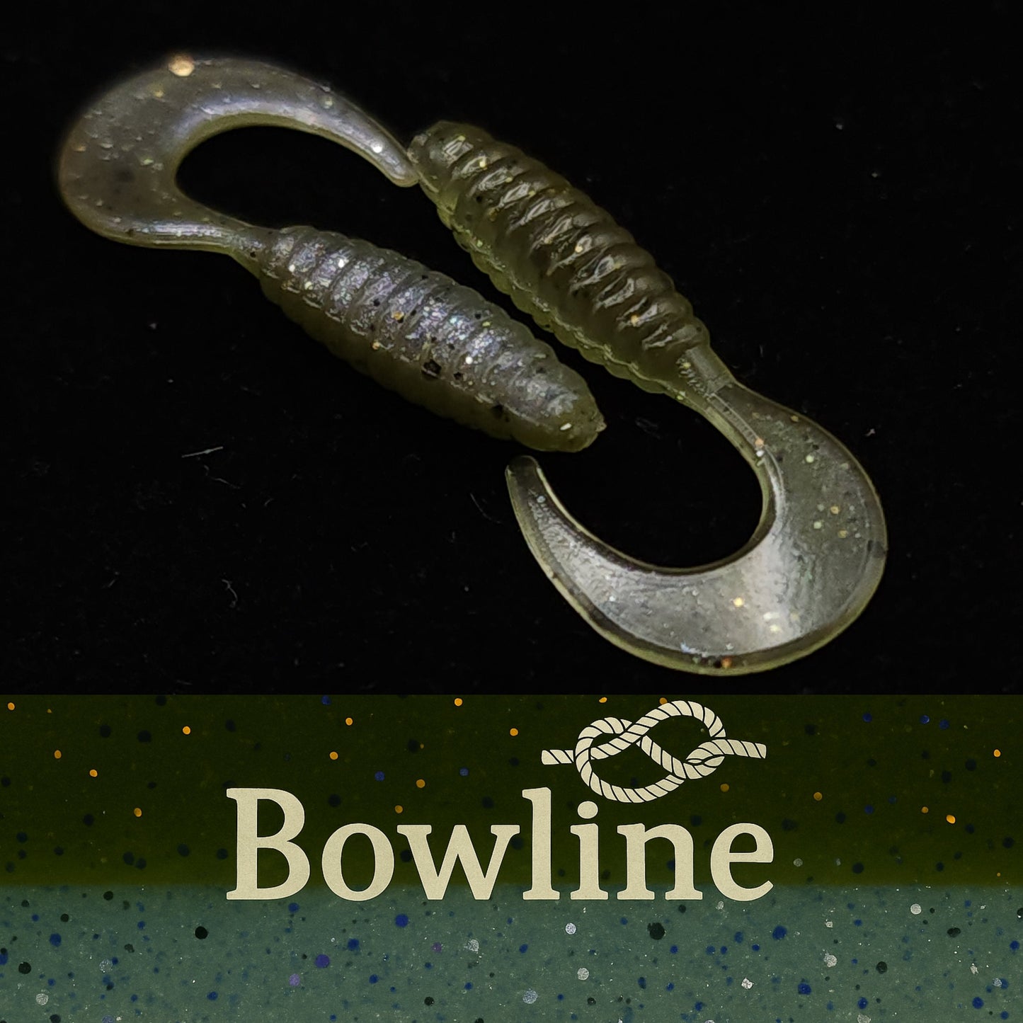 1" Micro Curl Tail Grub "The Tennessee Twister"