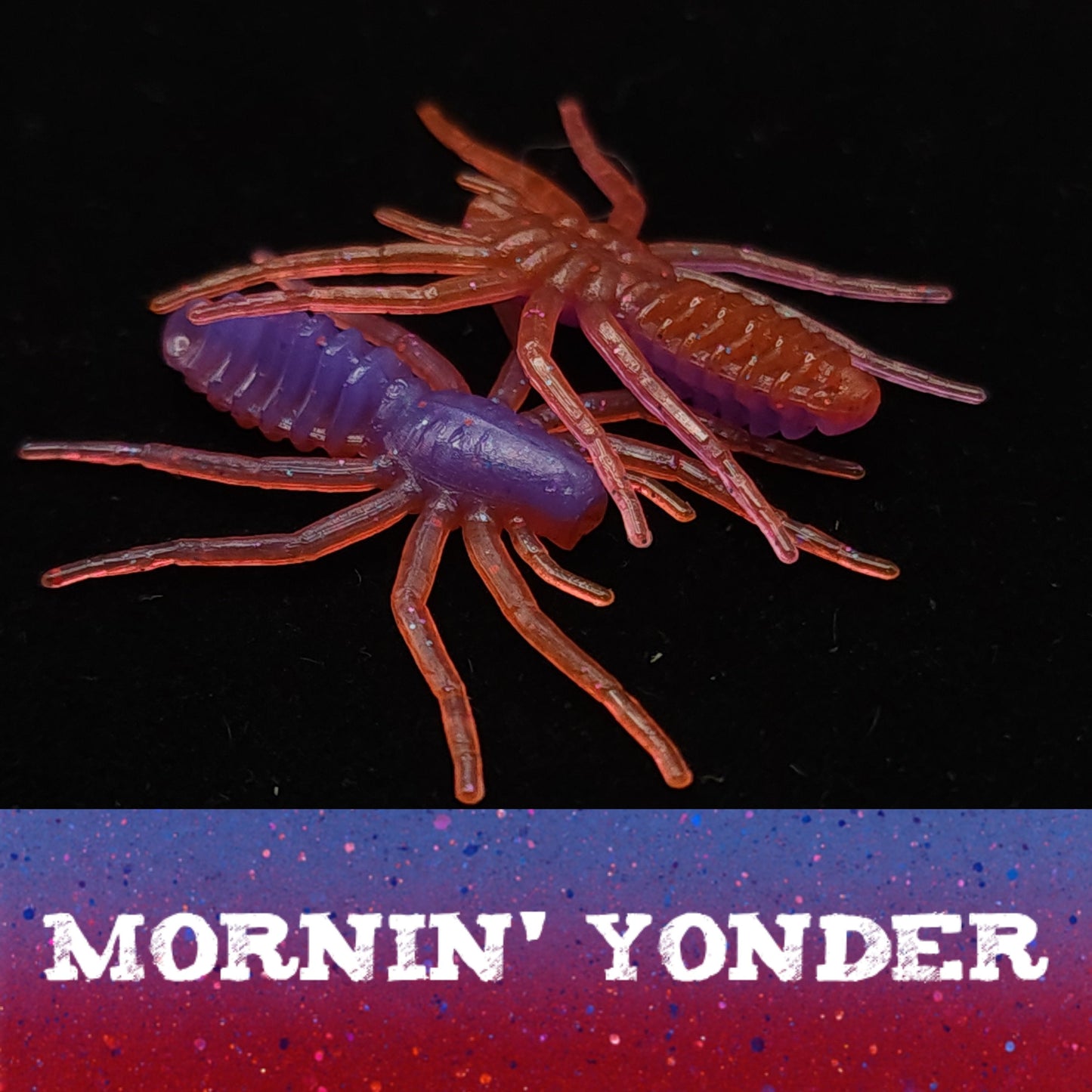 1" Micro Spider Bait "The Writing Spider"