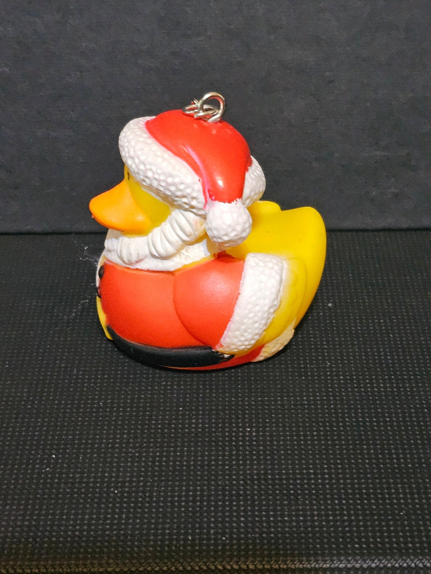Santa duck keychain (in suit)
