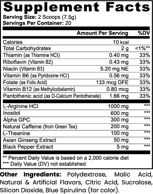 Focus Drink Mix (Sour Gummi Worm)