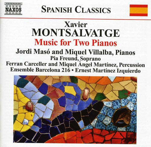 Jordi Maso - Piano Music: For Two Pianos 3 Music CD