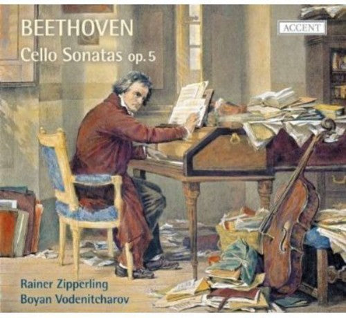 Beethoven / Zipperling / Vodenitcharov - Cello Sonatas Op.5 - Music CD