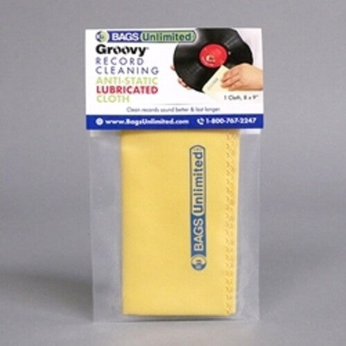 Bu Asa-2 Grvy Record Cleaning Cloth Microfiber Ylw - Bu Asa-2 Grvy Record Cleaning Cloth Microfiber Ylw - Vinyl Accessories