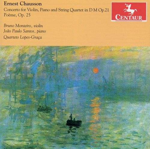 Bruno Monteiro - Cto for Violin / Piano & String Quartet in D Major Music CD
