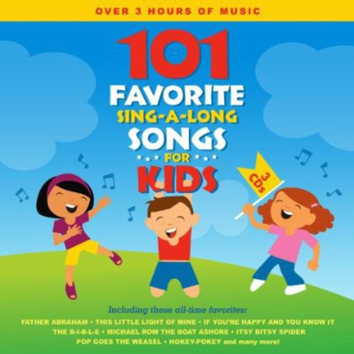Songtime Kids - 101 Favorite Sing-a-long Songs For Kids - Music CD