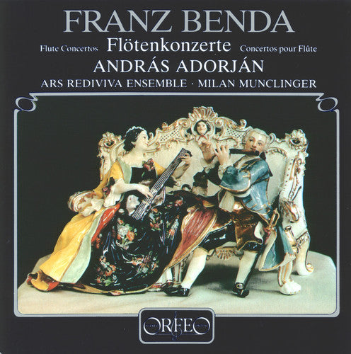 Benda / Munclinger / Adorjan / Ars Rediviva Ens - Flute Concertos in E & a Music CD