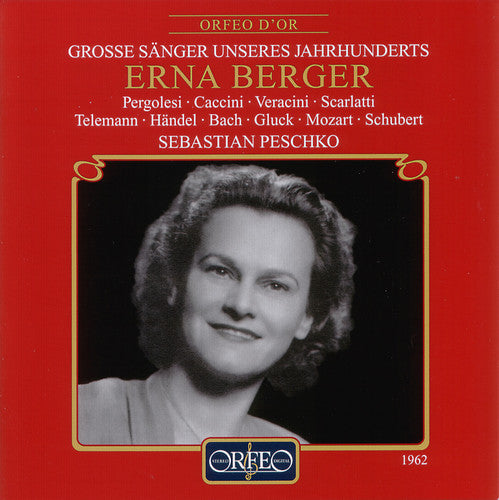 ERNA BERGER - Great Singers of Our Century: Erna Berger Music CD