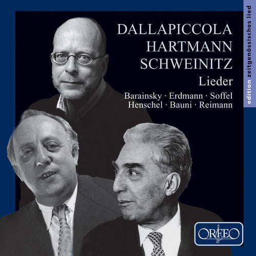 Dallapiccola / Hartmann / Erdmann / Soffel / Bauni - Quattro Liriche Di Antonio Machado Music CD