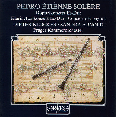 Solere / Kloecker,dieter / Prague Cham Orch - Clarinet Cti / Cto Espagnol - Music CD
