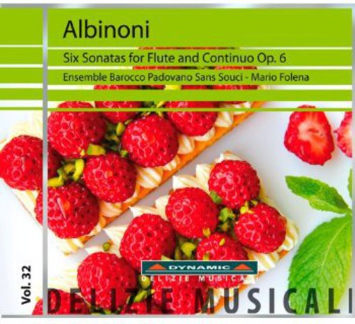 Albinoni / Folena - Six Sonatas For Flute & Continuo Op 6 - Music CD
