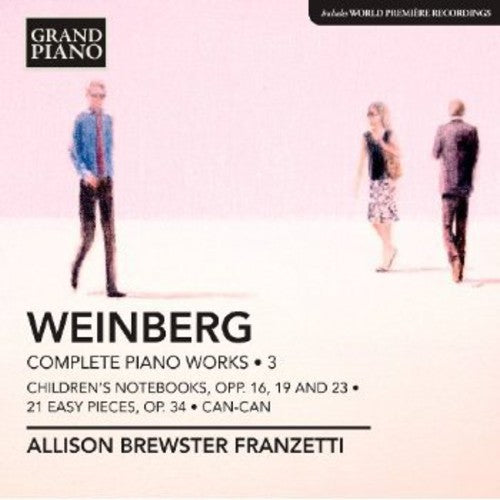 Weinberg / Brewster Franzetti - Complete Piano Works 3 - Music CD