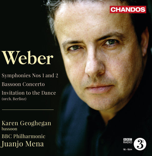 Weber / Geoghegan / Bbc Philharmonic Orch / Mena - Invitation To The Dance - Music CD