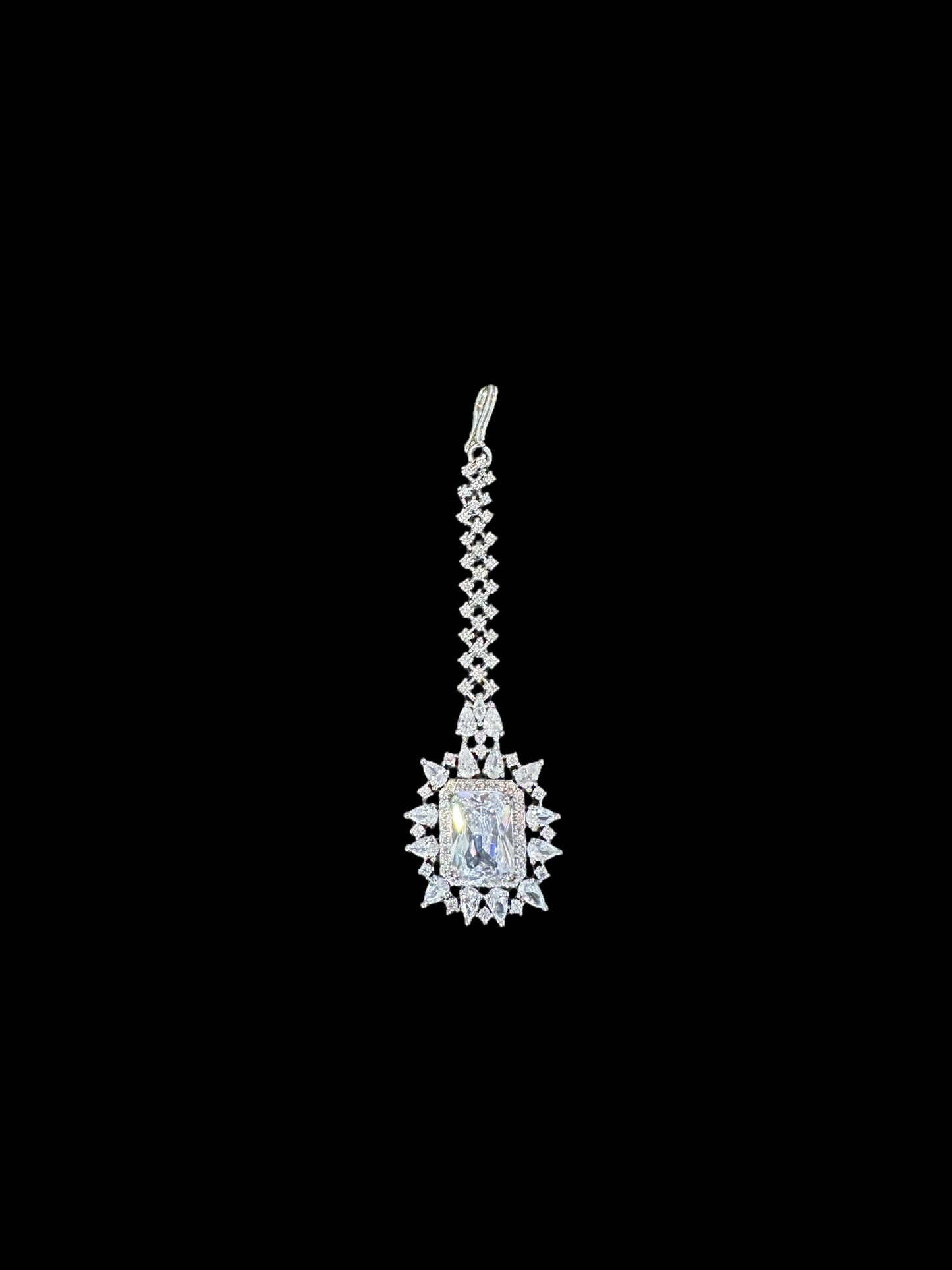 BR317 Sarah silver plated bridal set ( READY TO SHIP )