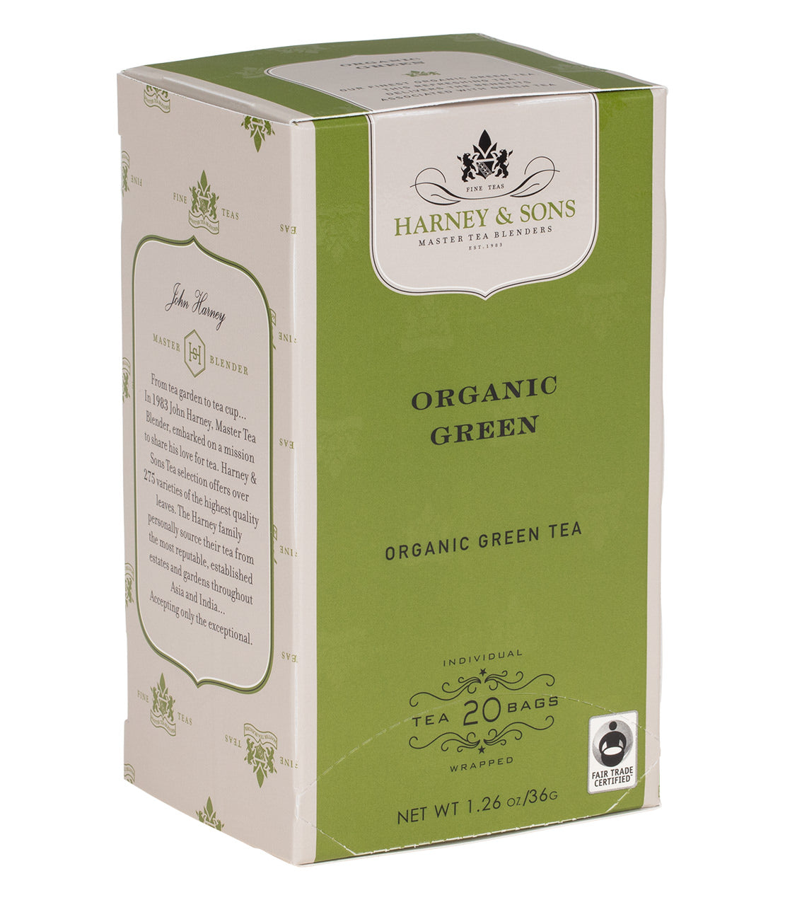 Organic Green Premium Teabags - Triathlete Store