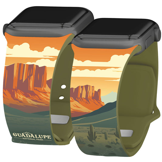 National Parks Guadalupe HD Fitbit Versa 3 & Sense 1 Watch Band