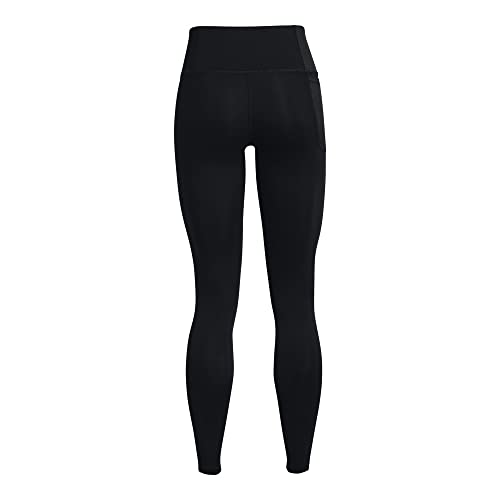 Under Armour Womens Motion Leggings , Black (003)/Jet Gray , Medium