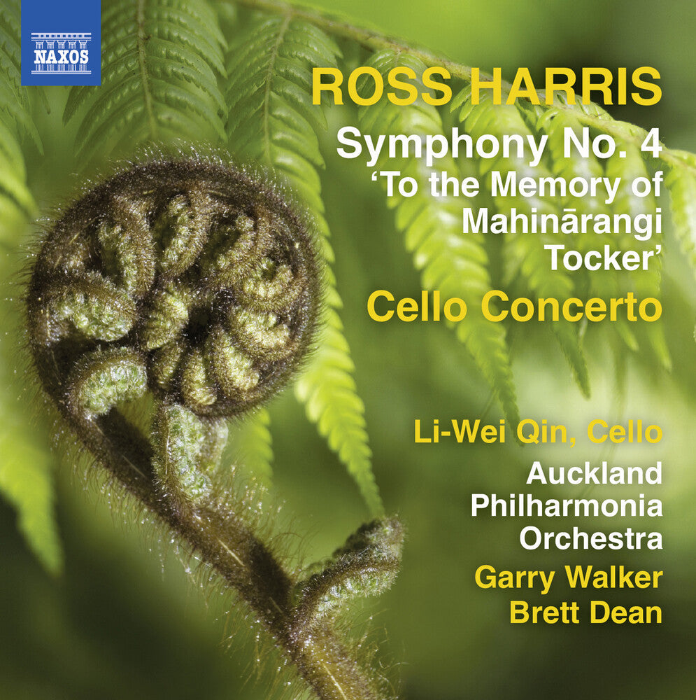 Harris - Sym 4 & Cello Cto Music CD