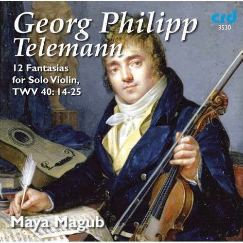 Telemann / Magub - Violin Fantasias - Music CD