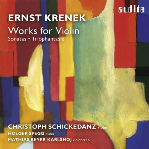 Krenek / Schickedanz / Johannes-kreisler-trio - Works For Violin - Music CD