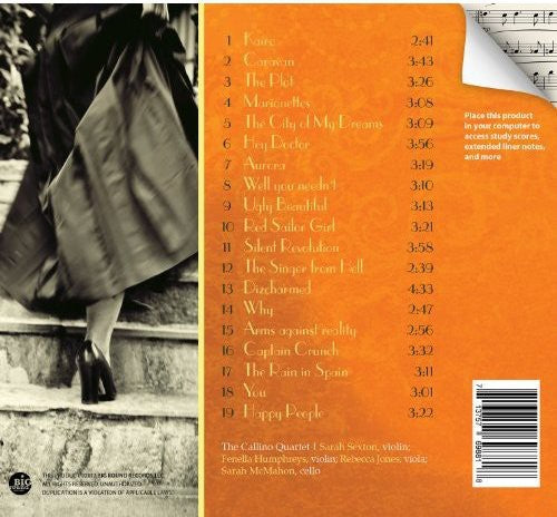 Duner,sophie / Callino Quartet - City Of My Soul - Music CD